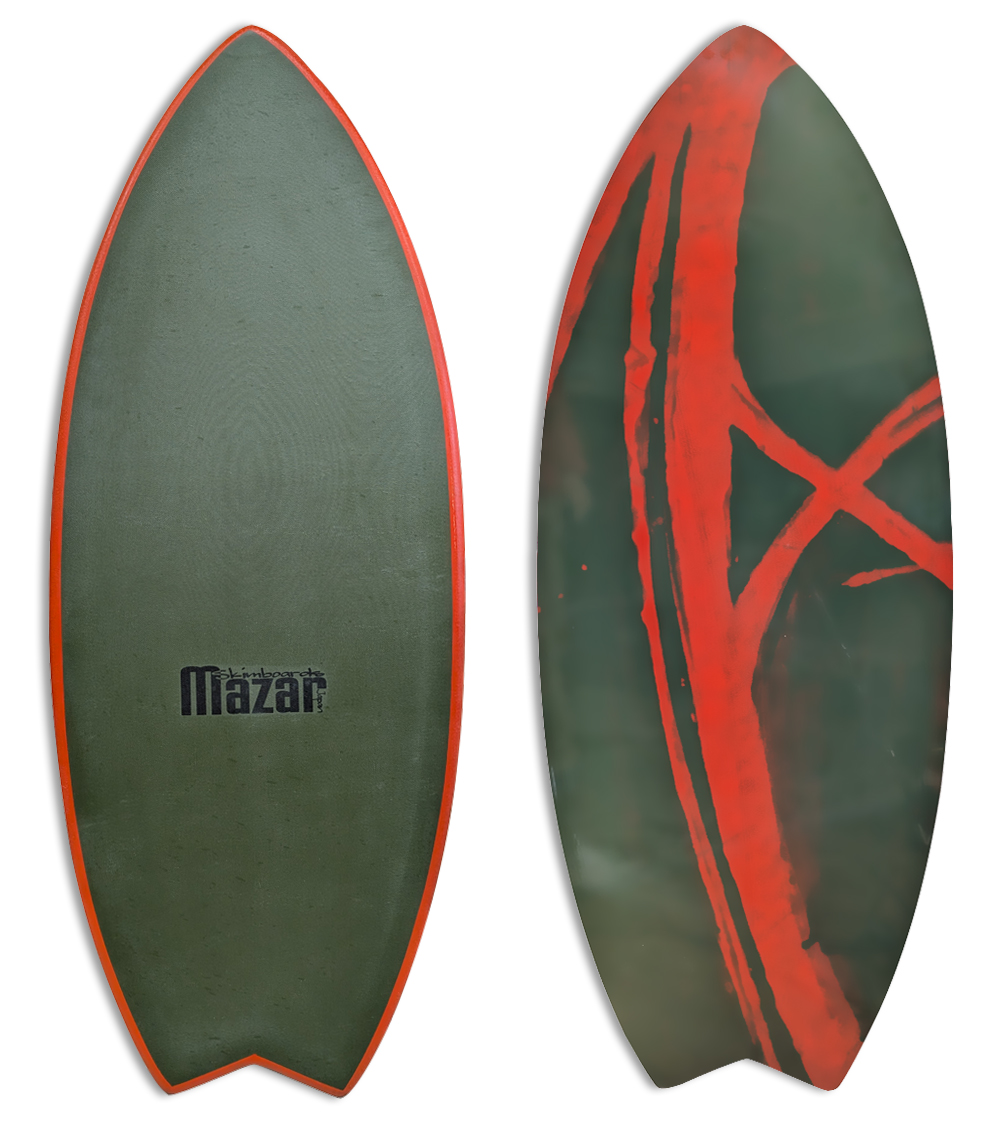 MAZAR FISH Wideスキムボード