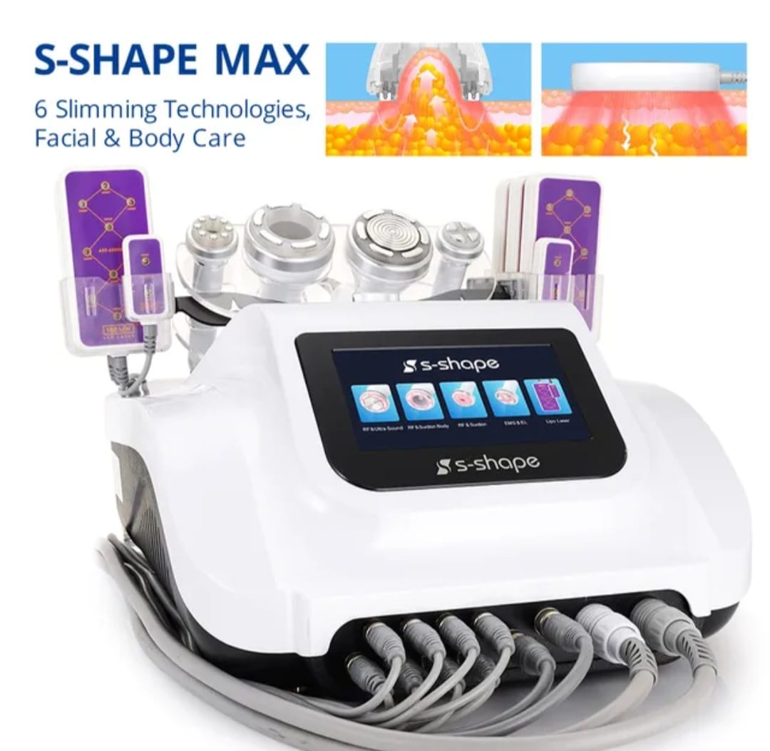 S Shape Max 30k Laser Lipo Cavitation Face & Body - SkinSoft