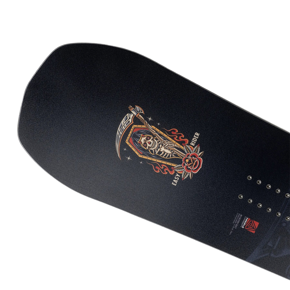 Never Summer Easy Rider Snowboard 2026 | True Twin Triple Camber