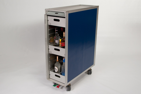 航空機内用カスタムミールカート（フルサイズ） BRAND NEW FULL SIZE