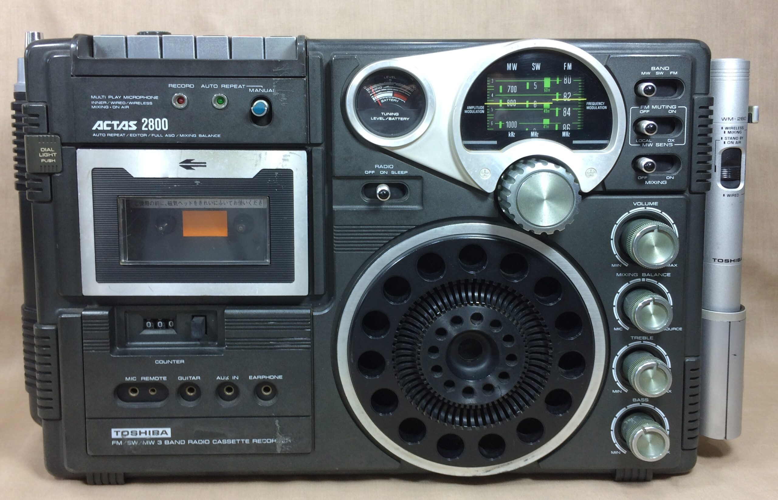 東芝 RT-2800 – 生録ファンを狙い撃ち | 【昭和レトロ】ゴールデン昭和