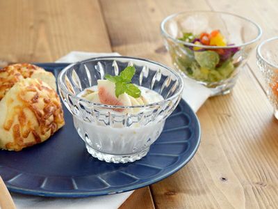 ガラス製デザートカップ フラッペグラス 前菜 4個セット ガラス製