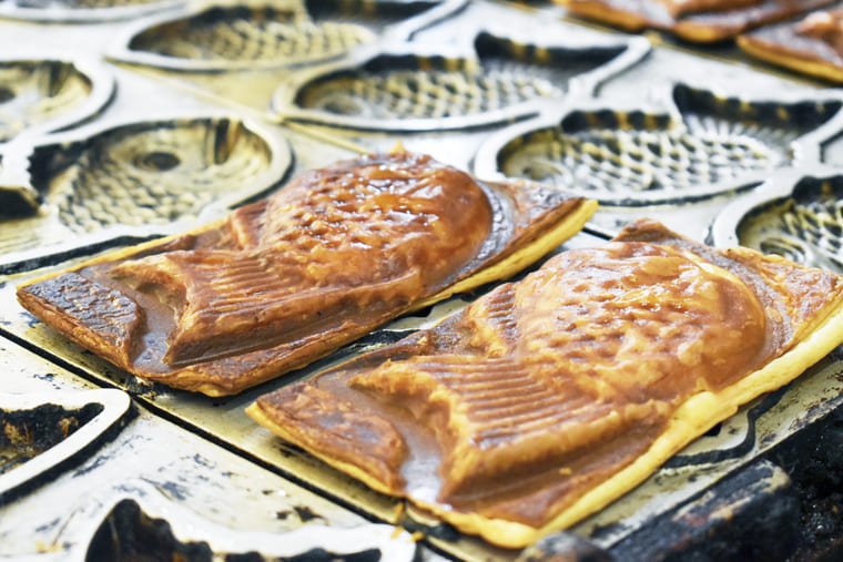 アツアツでサクサク！鎌倉・小町通のクロワッサンたい焼き - Toho