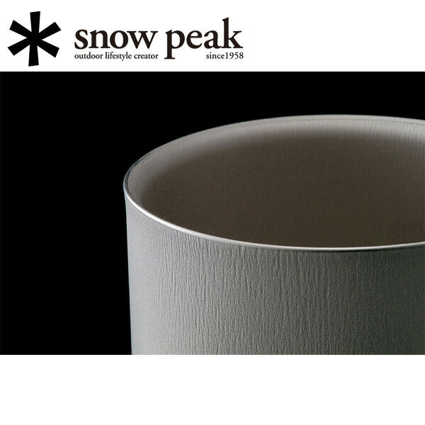 Snow Peak スノーピーク スタッキングマグ雪峰 H450 TW-122