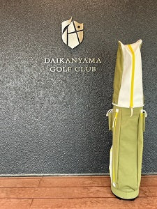 送料無料】代官山ゴルフ倶楽部オリジナル ビッグポケット帆布キャディ