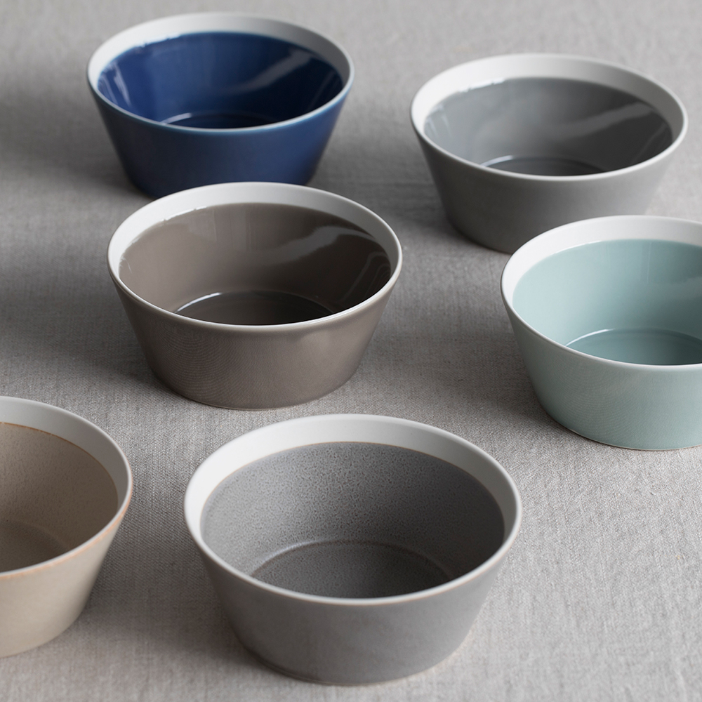 dishes bowl S (moss gray) /matte | イイホシユミコ | 木村硝子店