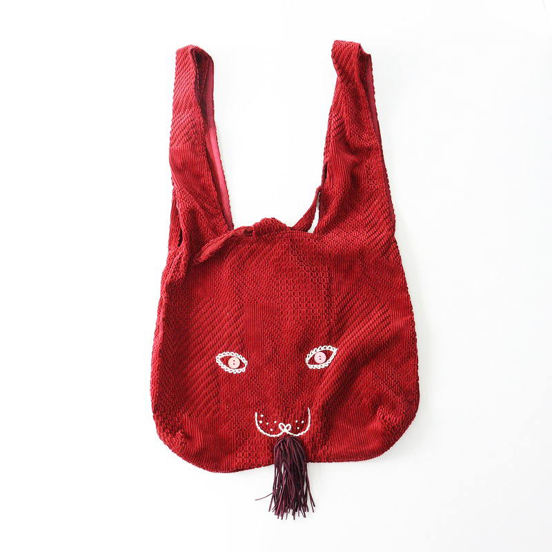 ミナペルホネン mina perhonen usa bag コーデュロイ ウサバッグ