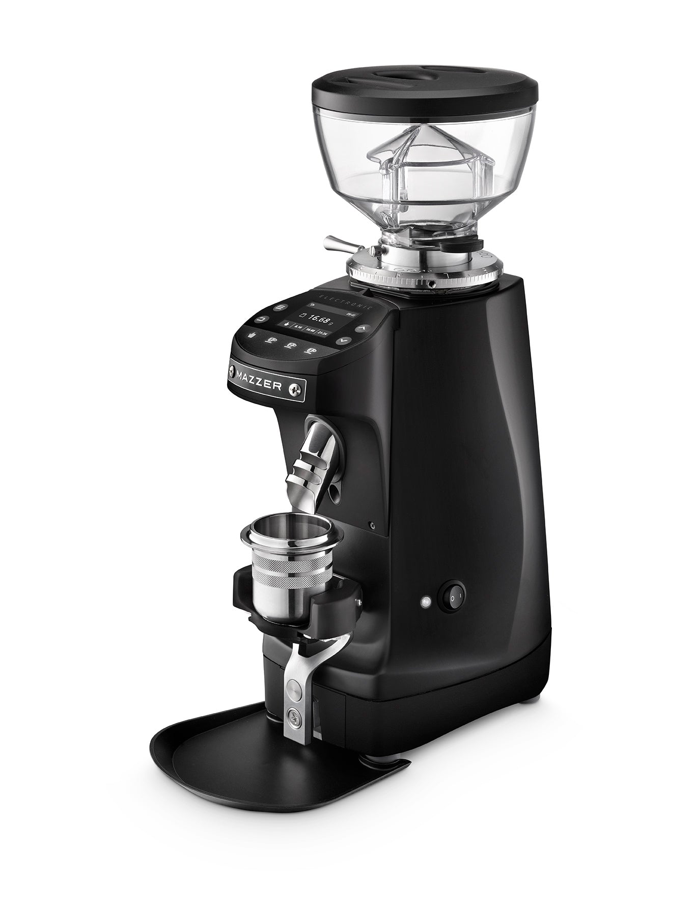 Mazzer Mini g compact 64mm flat burr grinder by weight