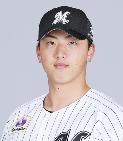 千葉ロッテマリーンズ ホワイトストライププロユニフォーム'21 古谷 背