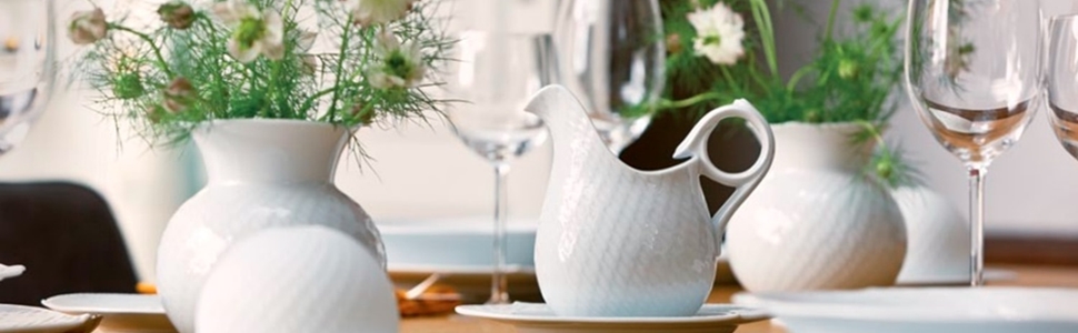 マイセン 波の戯れ ホワイト 花瓶13cm 000000/50142 | 波の戯れ