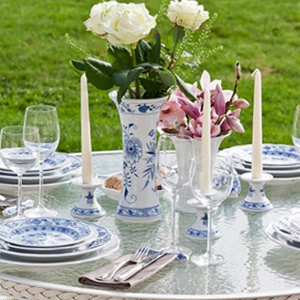 マイセン ブルーオニオン 誕生280周年記念 ティータイムセット 80A075