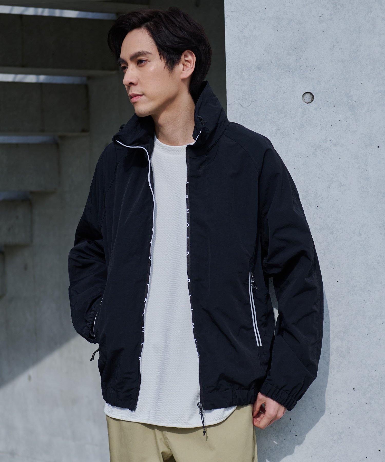 ナイロンタスラン トラックジャケット（ジャージ/メンズ）｜アーノルド