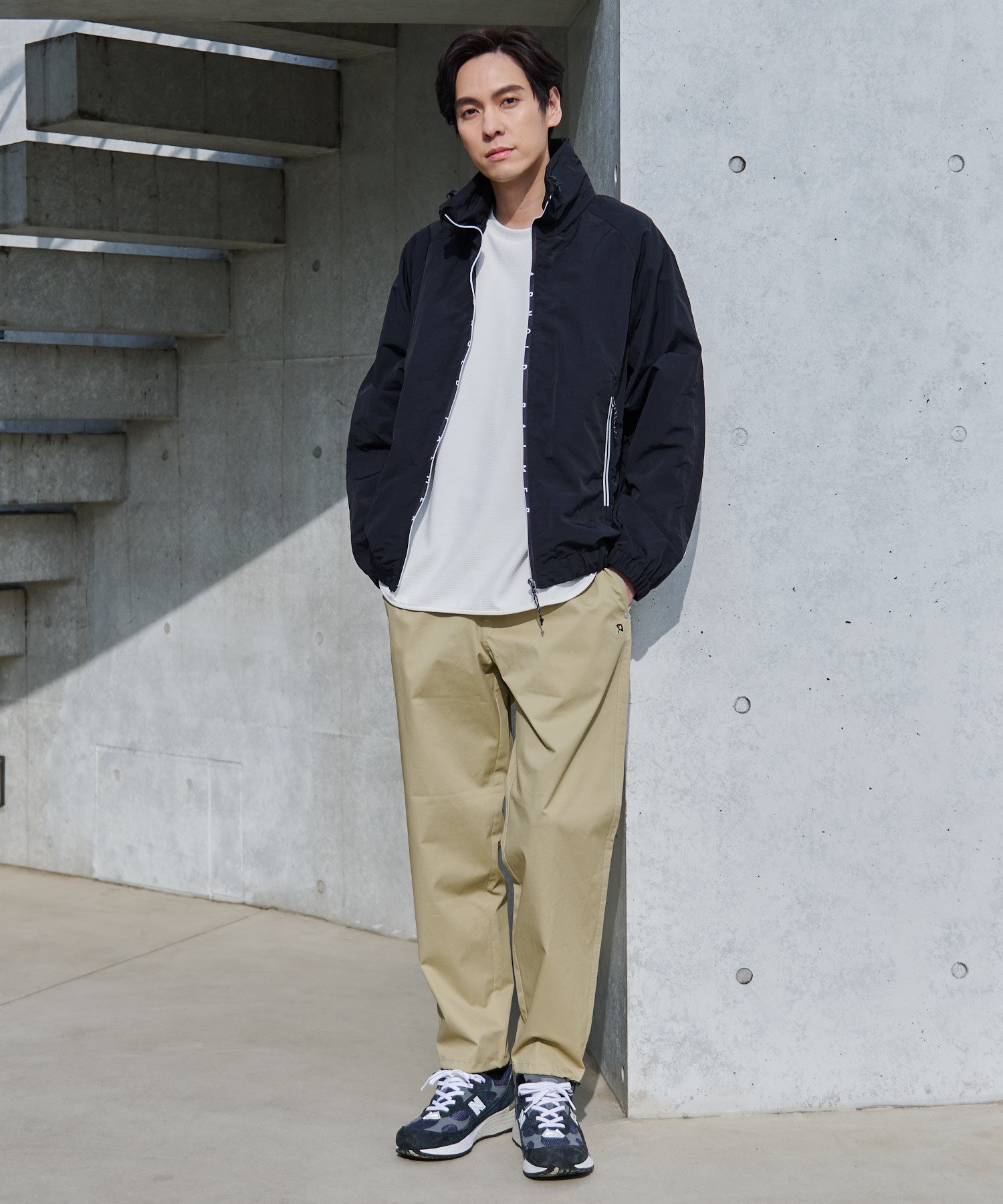 ナイロンタスラン トラックジャケット（ジャージ/メンズ）｜アーノルド