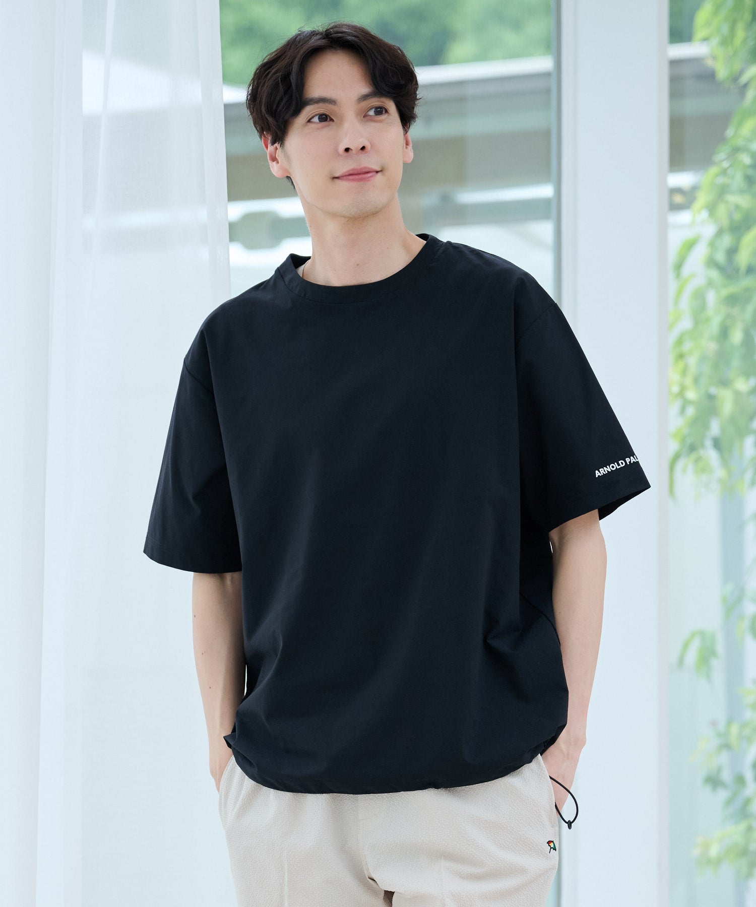 アムンゼン ヘムスピンドル クルーネックTシャツ（Tシャツ/カットソー