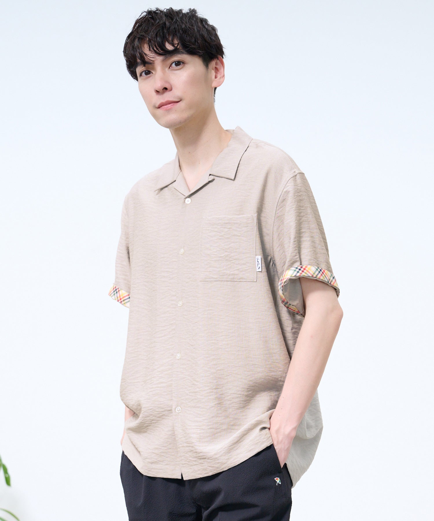 アムンゼン オープンカラーシャツ（シャツ/ブラウス/メンズ