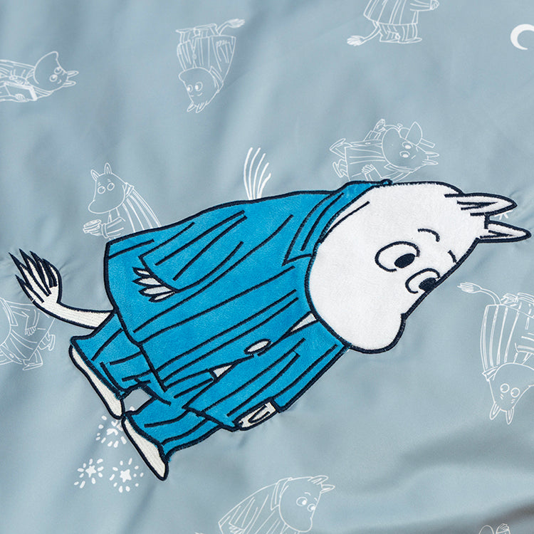 布団カバー＆枕カバーセット（ムーミン/グレー） - MOOMIN SHOP