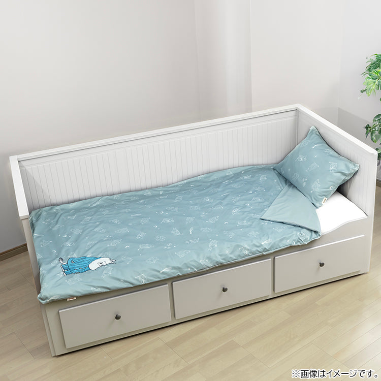 布団カバー＆枕カバーセット（ムーミン/グレー） - MOOMIN SHOP