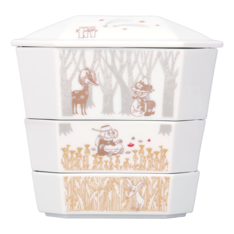 3段隈切重箱MM9700-380 - MOOMIN SHOP