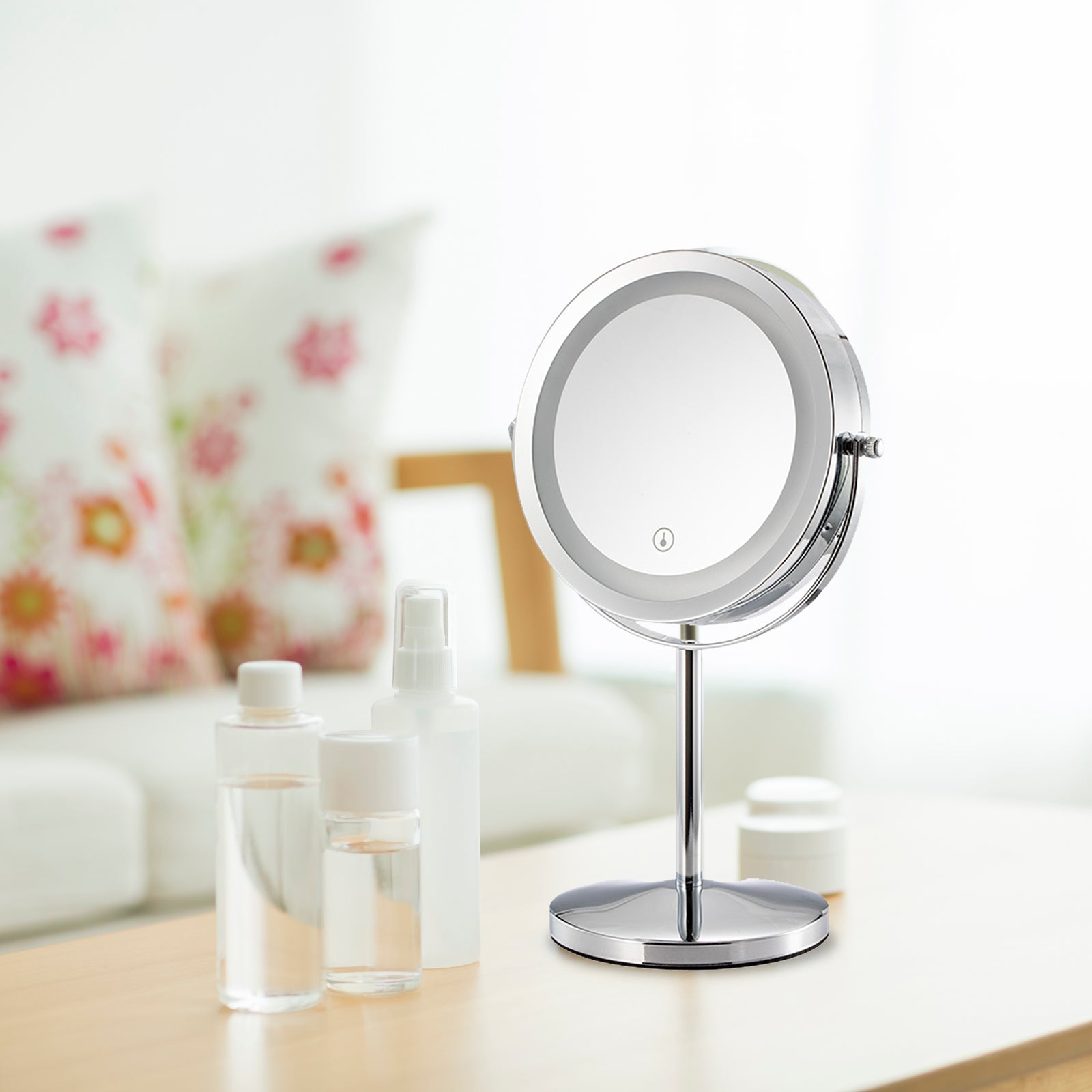 MotoM コードレスLEDミラースタンドGST015｜ミラーライト｜おしゃれな