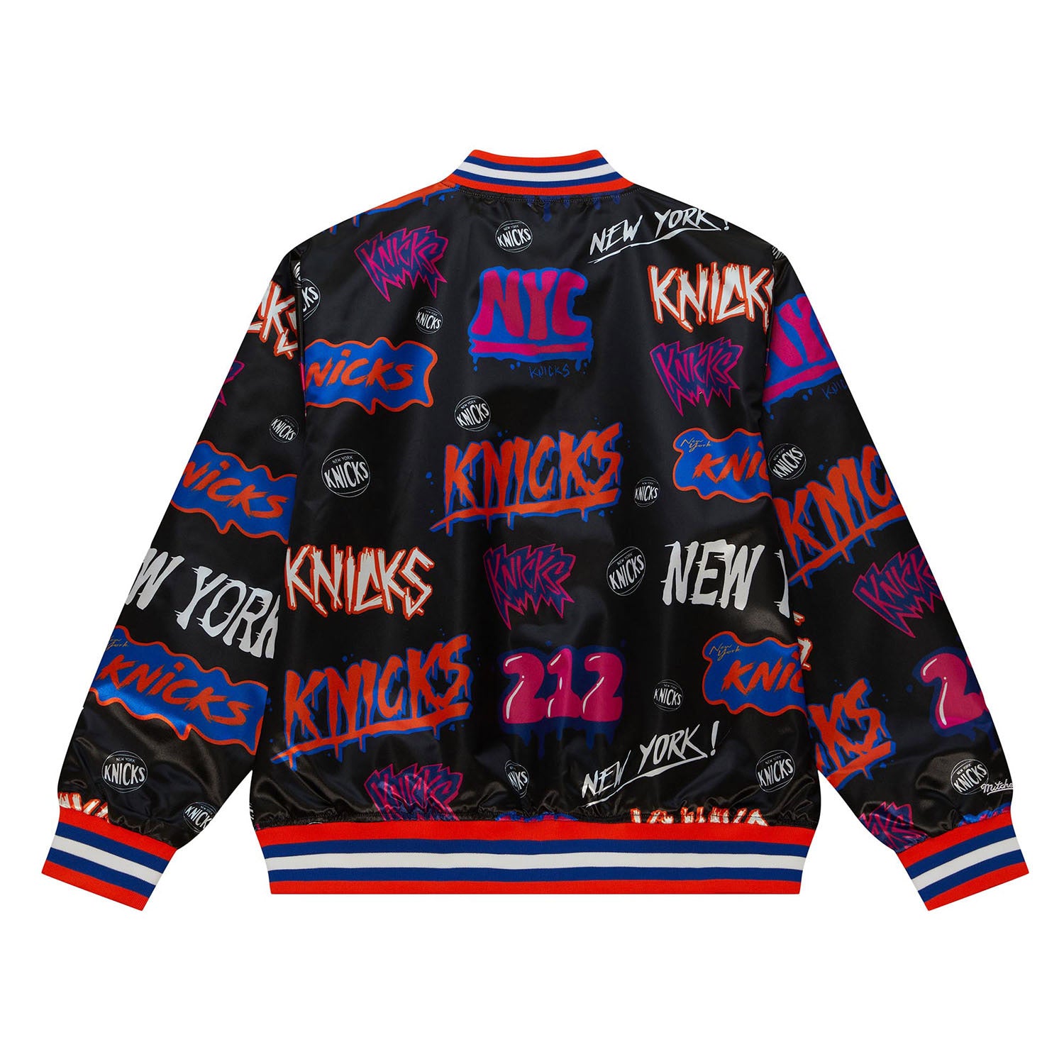Mitchell & Ness Knicks Reversible Graffiti Jacket – Shop Madison