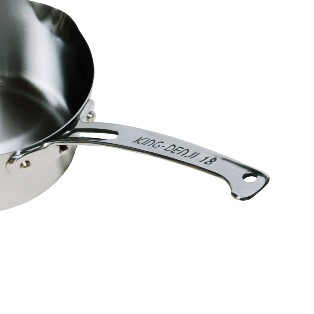 雪平鍋 ステンレス製 [IH・ガス] 15~30cm 全6サイズ / ニューキング