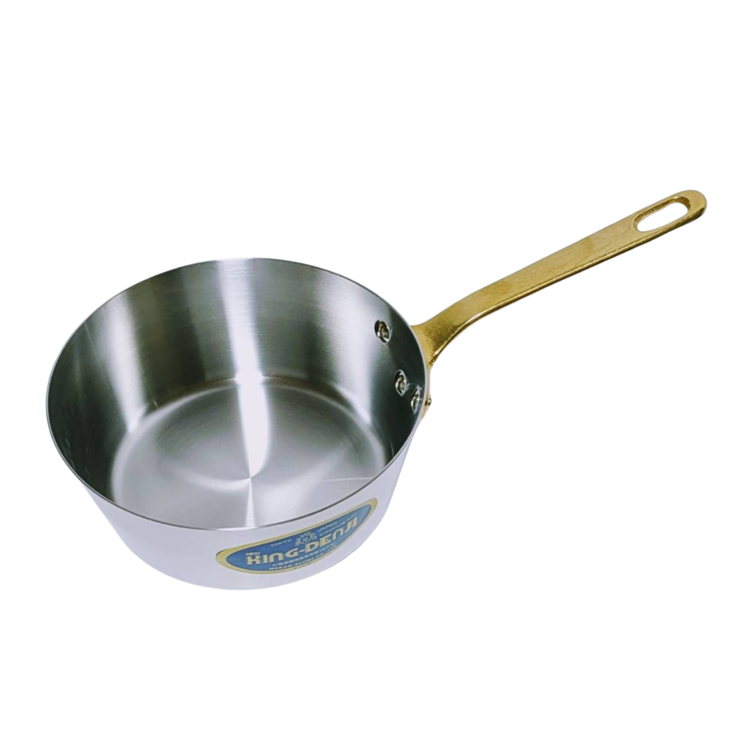 浅型片手鍋テーパー付 ステンレス製 [IH・ガス] 15~30cm 全6サイズ