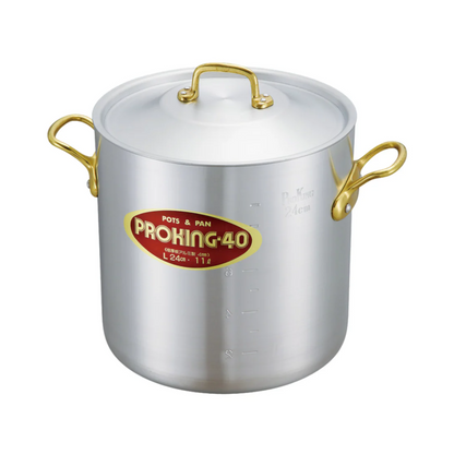 寸胴鍋 アルミ鍋 [ガス] 15～45cm 全6サイズ / プロキング PK-1