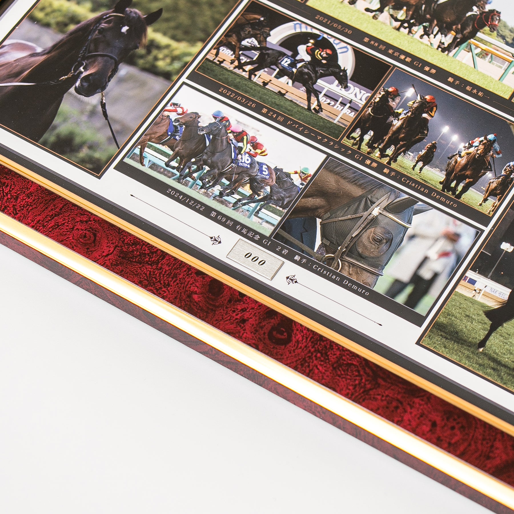 HORSE GOODS net】シャフリヤール・引退記念写真パネル｜netkeiba