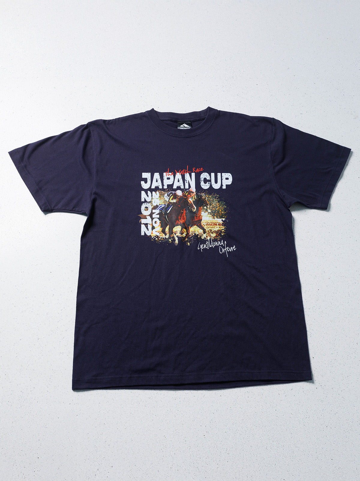 ジェンティルドンナvsオルフェーヴル・Tシャツ(ネイビー)｜netkeiba