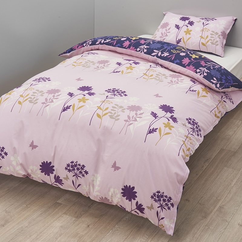 ミーィ 掛けふとんカバー(（シングルロング）150×210cm ライトピンク