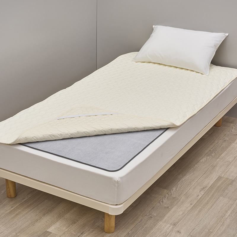 ドライウェルFX（洗える除湿シート）(約70×150cm グレー): 敷きパッド