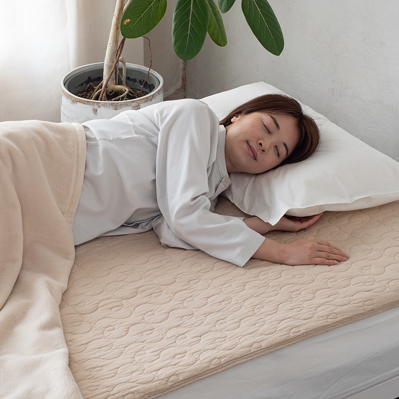 ガーゼ水洗い敷きパッド〈nishikawa（西川）公式ショップ限定