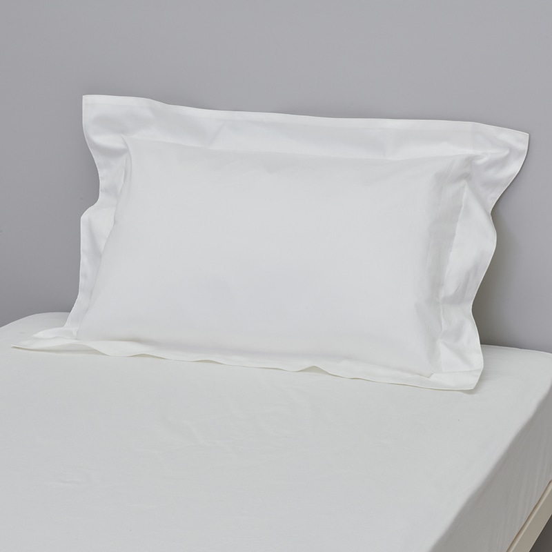 西川プレミアム ベッド用ピローケース（海島綿サテン） （70×50cm枕用