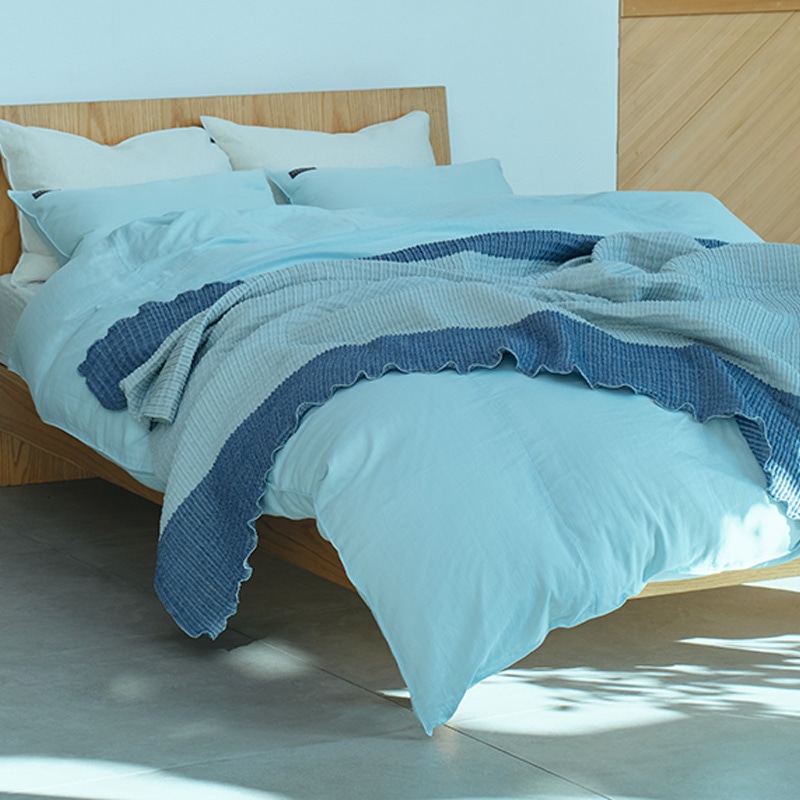 イトリエ 掛けふとんカバー（和晒二重ガーゼ） （シングルロング）150