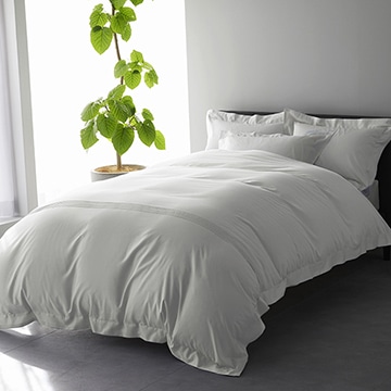 西川プレミアム 掛けふとんカバー（海島綿サテン） （シングルロング