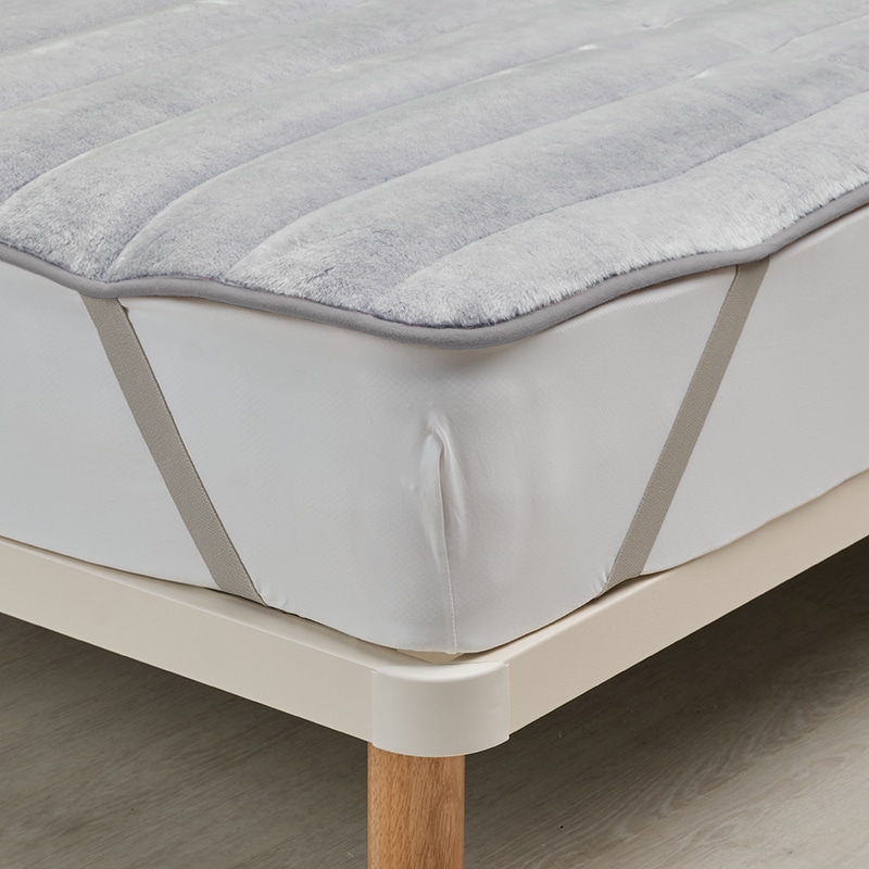 WARM α(R)敷きパッド(（シングル）100×200cm グレー): 敷きパッド