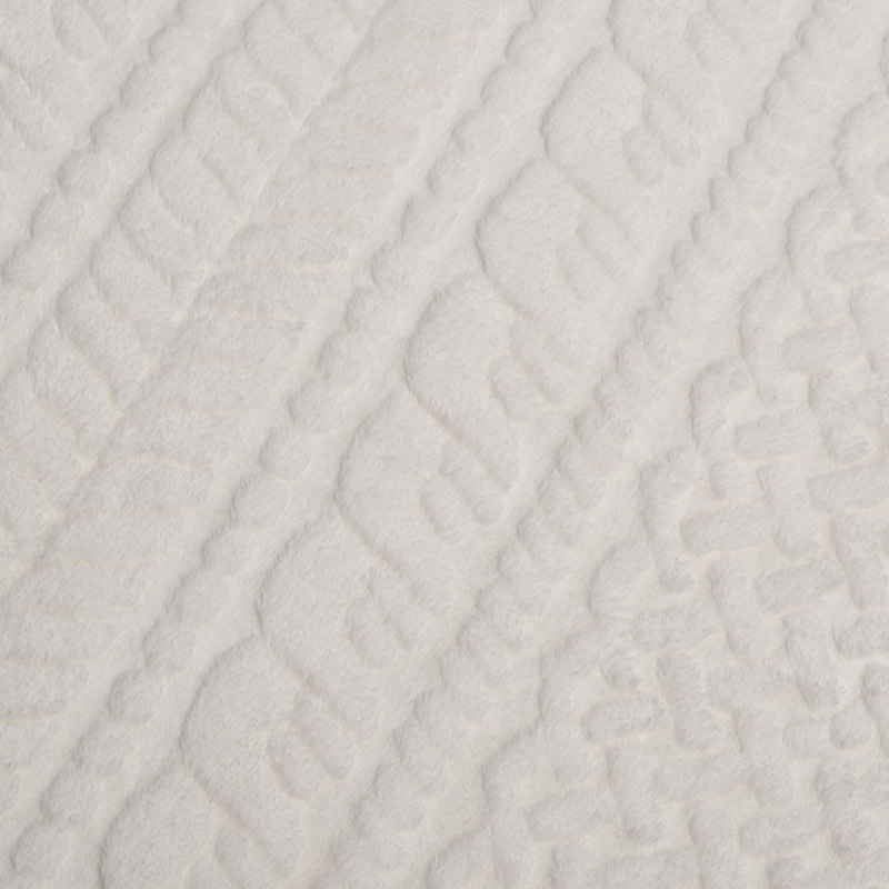 吸湿発熱ふわふわブランケット(（シングル）140×200cm アイボリー