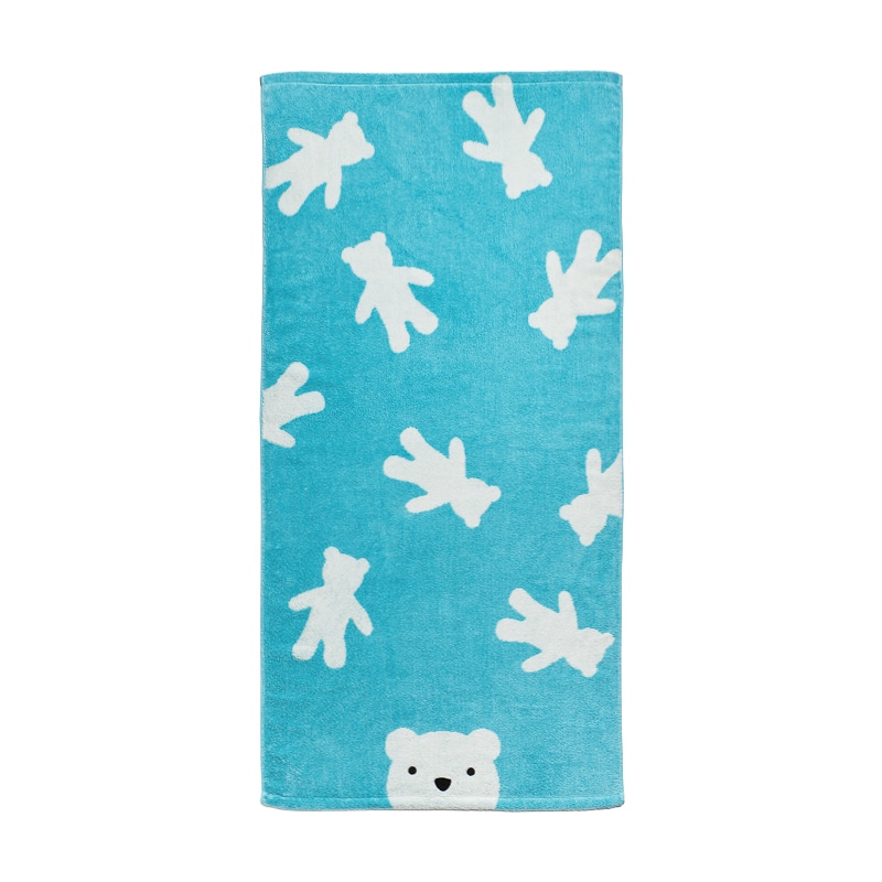 アツコマタノ バスタオル(（バスタオル）60×120cm ブルー): タオル