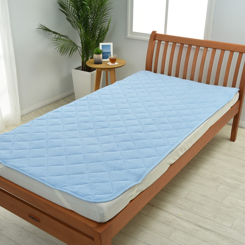 スリーピュア 綿シンカーパイル敷きパッド （シングル）100×200cm