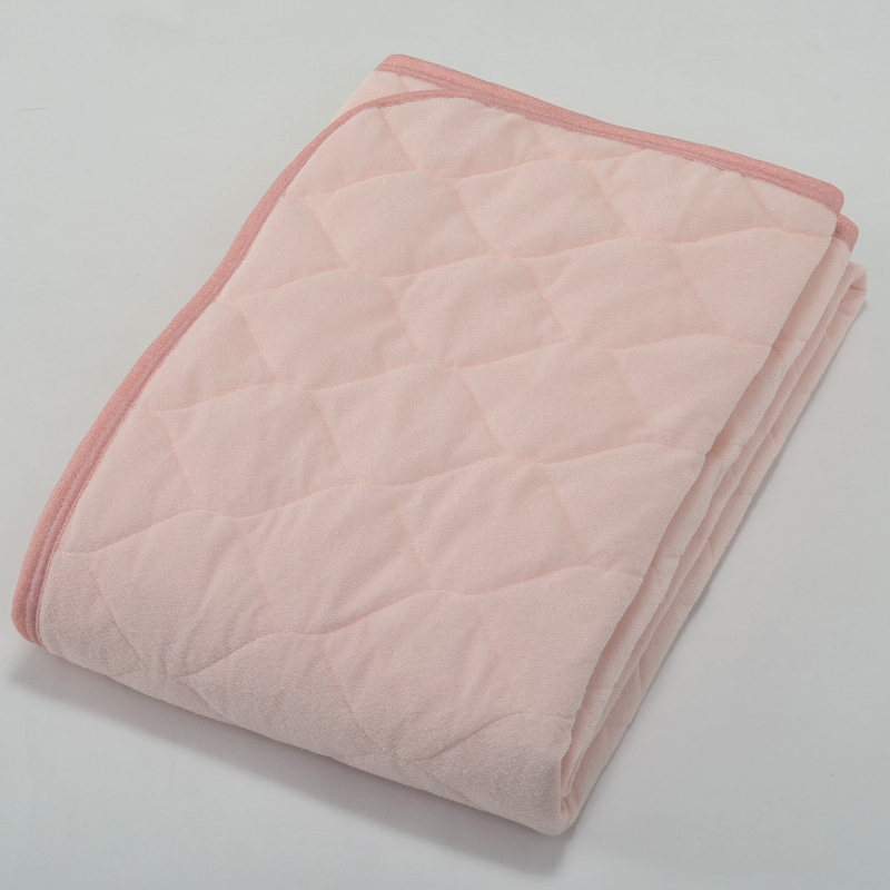 簡単「置くらく（R）」 綿シンカーパイル敷きパッド （シングル）100