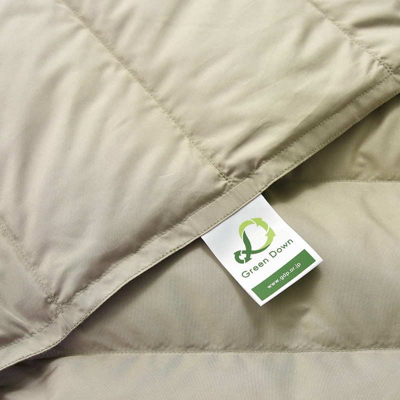 ウォッシャブル羽毛ハーフケット （ハーフ）140x100cm ベージュ ふとん