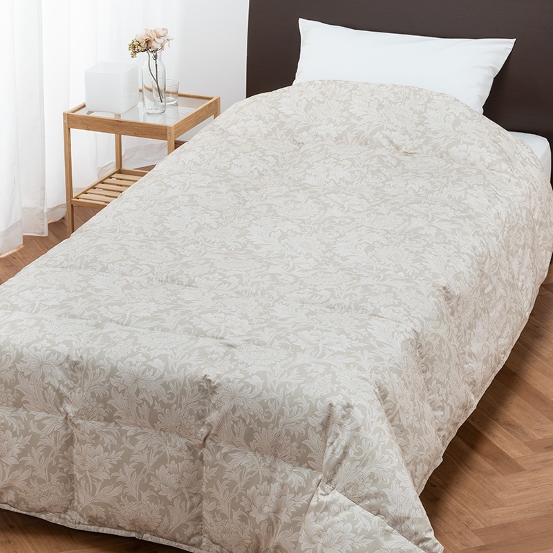 モリス ギャラリー 羽毛肌掛けふとん[ダック] （シングルロング