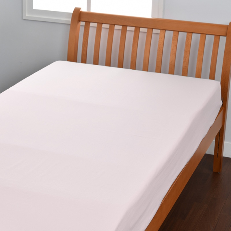 ボーテ フラットシーツ （シングル）150×260cm ピンク 綿100％ブロード