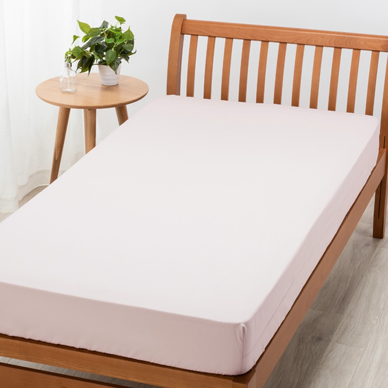 ボーテ クイック(R)シーツ （シングル）100×200cm ピンク 綿100