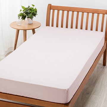 ボーテ クイック(R)シーツ （シングル）100×200cm ピンク 綿100