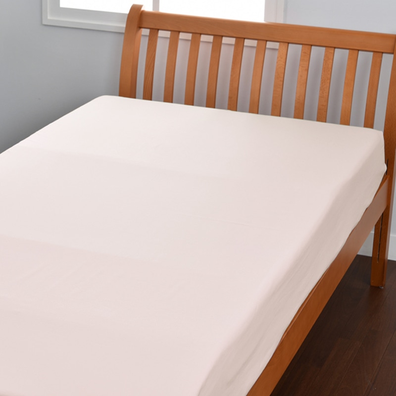 ボーテ フラットシーツベッド用 （シングル）185×275cm ピンク 綿100