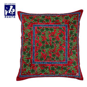 源右衛門 座布団カバー 55×59cm ブルー 綿100％｜布団カバー・シーツ