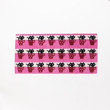 アツコマタノ バスタオル （バスタオル）60×120cm ピンク 綿100