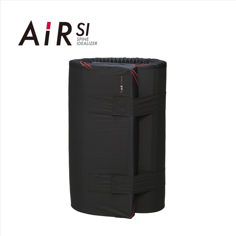 エアーSI］マットレス／REGULAR （シングル）97×195×9cm ブラック 材料