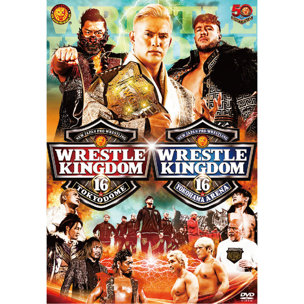予約受付スタート❣】DVD-BOX「レッスルキングダム16 2022.1.4&1.5